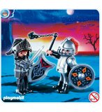 PLAYMOBIL CHEVALIERS 5886 DUO PACK CHEVALIER DE FER