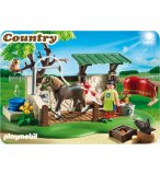 PLAYMOBIL COUNTRY 5225 BOX DE SOINS POUR CHEVAUX