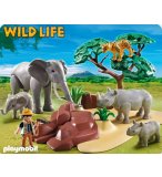PLAYMOBIL DINOSAURES 4175 VEHICULE AMPHIBIE AVEC DEINONYCHUS