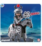 PLAYMOBIL DRAGONS 4841 CAVALIER DRAGON ROUGE AVEC LANCE LUMINEUSE 