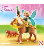 PLAYMOBIL FEES 5448 FEE DIANA AVEC CHEVAL LUNA