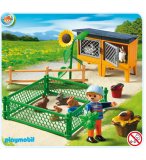 PLAYMOBIL FERME 5123 ENCLOS A LAPINS