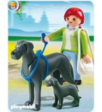 PLAYMOBIL FERME 5210 DOGUE ALLEMAND ET SON PETIT