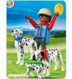PLAYMOBIL FERME 5212 FAMILLE DE DALMATIENS