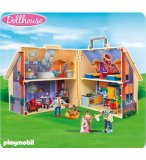 PLAYMOBIL MAISON TRADITIONNELLE 4145 MAISON DE FAMILLE TRANSPORTABLE