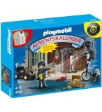 PLAYMOBIL NOEL 4168 CALENDRIER AVENT POLICIER ET VOLEUR D'ANTIQUITES