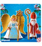 PLAYMOBIL NOEL 4887 SAINT NICOLAS ET L'ANGE