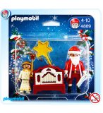 PLAYMOBIL NOEL 4889 PERE NOEL ET PETIT ANGE