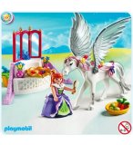 PLAYMOBIL OEUF 4927 FEE AVEC TR�NE FLEURI