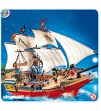 PLAYMOBIL PIRATES 4290 GRAND BATEAU CAMOUFLAGE DES PIRATES