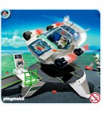 PLAYMOBIL PLANETE DU FUTUR 5150 JET DES E-RANGERS AVEC RAMPE DE LANCEMENT