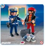 PLAYMOBIL POLICE 4269 VOLEUR ET POLICIERE