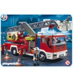 PLAYMOBIL POMPIERS 4820 CAMION DE POMPIERS GRANDE ECHELLE