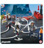 PLAYMOBIL POMPIERS 4825 POMPIERS ET MATERIEL D'INCENDIE