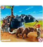 PLAYMOBIL PREHISTOIRE 5103 HOMMES PREHISTORIQUES AVEC OURS