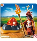 PLAYMOBIL PREHISTOIRE 5104 GARDIEN DU FEU