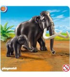 PLAYMOBIL PREHISTOIRE 5105 MAMMOUTH ET SON PETIT