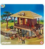 PLAYMOBIL SAFARI 4826 CENTRE DE SOINS POUR ANIMAUX SAUVAGES