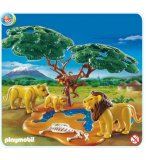 PLAYMOBIL SAFARI 4830 FAMILLE DE LIONS AVEC LES SINGES