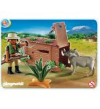 PLAYMOBIL SAFARI 4833 CHASSEUR AVEC LE PIEGE