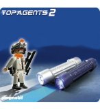 PLAYMOBIL TOP AGENTS 2 5290 LAMPE D'ESPIONNAGE AVEC AGENT SECRET