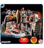 PLAYMOBIL TOP AGENTS 4875 QUARTIER GENERAL DES AGENTS SECRETS AVEC SYSTEME D'ALARME