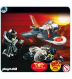 PLAYMOBIL TOP AGENTS 4877 JET DETECTION DES AGENTS SECRETS