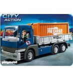 PLAYMOBIL TRANSPORT 5255 CAMION PORTE-CONTENEURS
