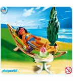PLAYMOBIL VACANCES 4861 FEMME AVEC HAMAC