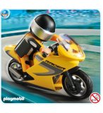 PLAYMOBIL VACANCES 5116 MOTO DE COURSE