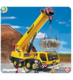 PLAYMOBIL VIE DE CHANTIER 4036 GRUE MOBILE GEANTE