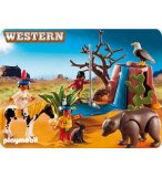 PLAYMOBIL VIE DE CHANTIER 4045 AGENT AVEC BALAYEUSE ASPIRATRICE