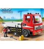 PLAYMOBIL VIE DE CHANTIER 5283 CAMION BENNE AVEC OUVRIER
