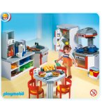 PLAYMOBIL VIE EN VILLE 4283 CUISINE EQUIPEE