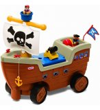 PORTEUR BATEAU PIRATE 2 EN 1 - LITTLE TIKES - 622113M - JOUET EVEIL