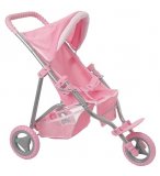 POUSSETTE 3 ROUES POUR POUPON LES CLASSIQUES - COROLLE - W1497 - NURSERY