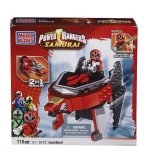POWER RANGERS SAMOURAI ROUGE LION ZORD - MEGA BLOKS - 5772 - JEU DE CONSTRUCTION