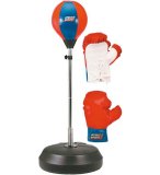 PUNCHING BALL AVEC GANTS - BOXE - SPORT DE COMBAT