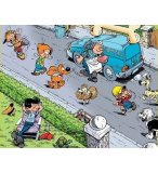PUZZLE BOULE ET BILL DANS LA RUE 100 PIECES - MB - 098042860
