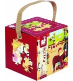 PUZZLE CENTRE EQUESTRE 54 PIECES - JANOD - LOVELY PUZZLE - 02955