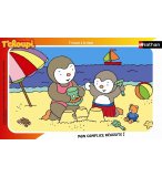 PUZZLE EN BOIS ALADDIN ET LA PETITE SIRENE 2 X 16 PIECES - EDUCA - 13290