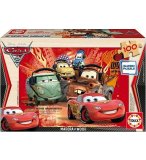 PUZZLE EN BOIS CARS 2 100 PIECES - EDUCA - 14937