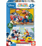 PUZZLE MAISON DE MICKEY 2 X 20 PIECES - EDUCA - 14205