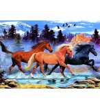 PUZZLE MANADA CABALLOS 500 PIECES - EDUCA - 14805