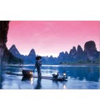 PUZZLE PECHE SUR LE FLEUVE LI EN CHINE 500 PIECES - EDUCA - 14114