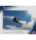 PUZZLE PLAISIR DANS LA POUDREUSE 500 PIECES - MB - 702994