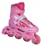 ROLLERS EN LIGNE VICTORY ROSE AJUSTABLES 30 A 33 - ALERT SPORTS - JEU PLEIN AIR