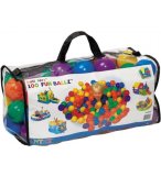 SAC DE 100 BALLES MULTICOLORES EN PLASTIQUE - INTEX - PISCINE ET TENTE A BALLES