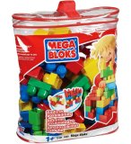 SAC DE 70 MAXI BRIQUES MEGA BLOKS - 8309 - JEU CONSTRUCTION