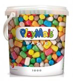SEAU DE 1000 FLOCONS MULTICOLORES PLAYMAIS BASIC - LOISIRS CREATIFS